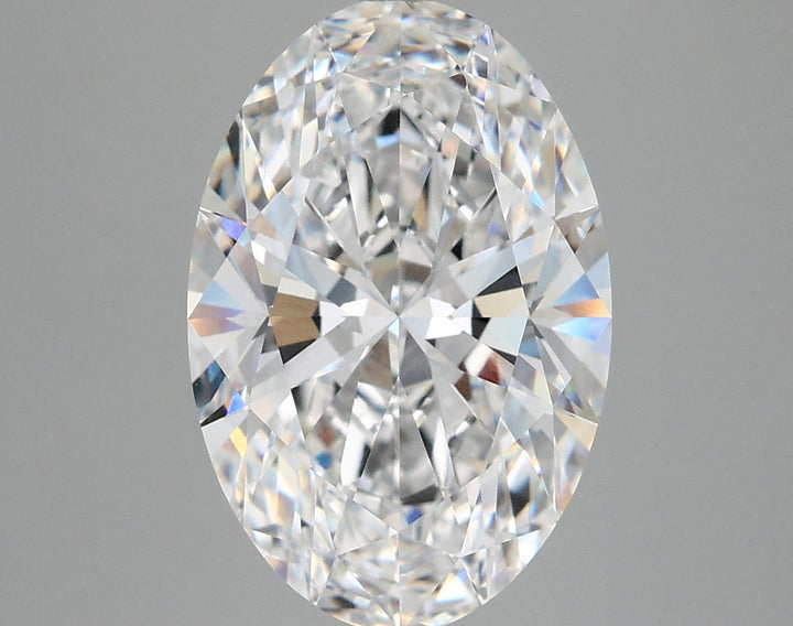 4.40 Carat Oval Shaped, Very Good Cut, D Color, VVS1 Clarity, IGI Certified Lab Grown Diamond