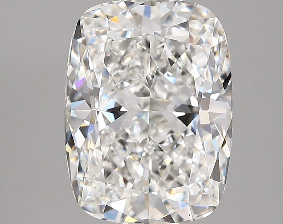 4.14 Carat Cushion Shaped, Very Good Cut, F Color, VS1 Clarity, IGI Certified Lab Grown Diamond