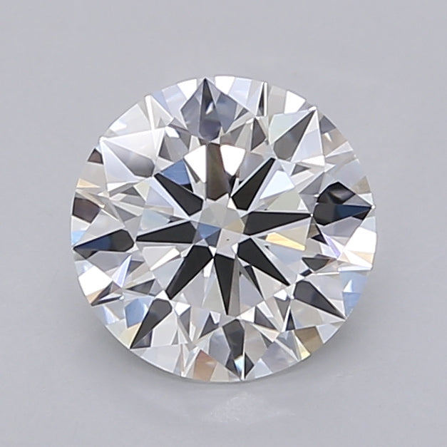 1.54 Carat Round Shaped, Ideal Cut, D Color, VVS2 Clarity, IGI Certified Lab Grown Diamond