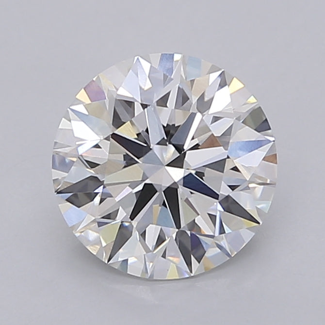 2.04 Carat Round Shaped, Ideal Cut, E Color, VVS2 Clarity, IGI Certified Lab Grown Diamond