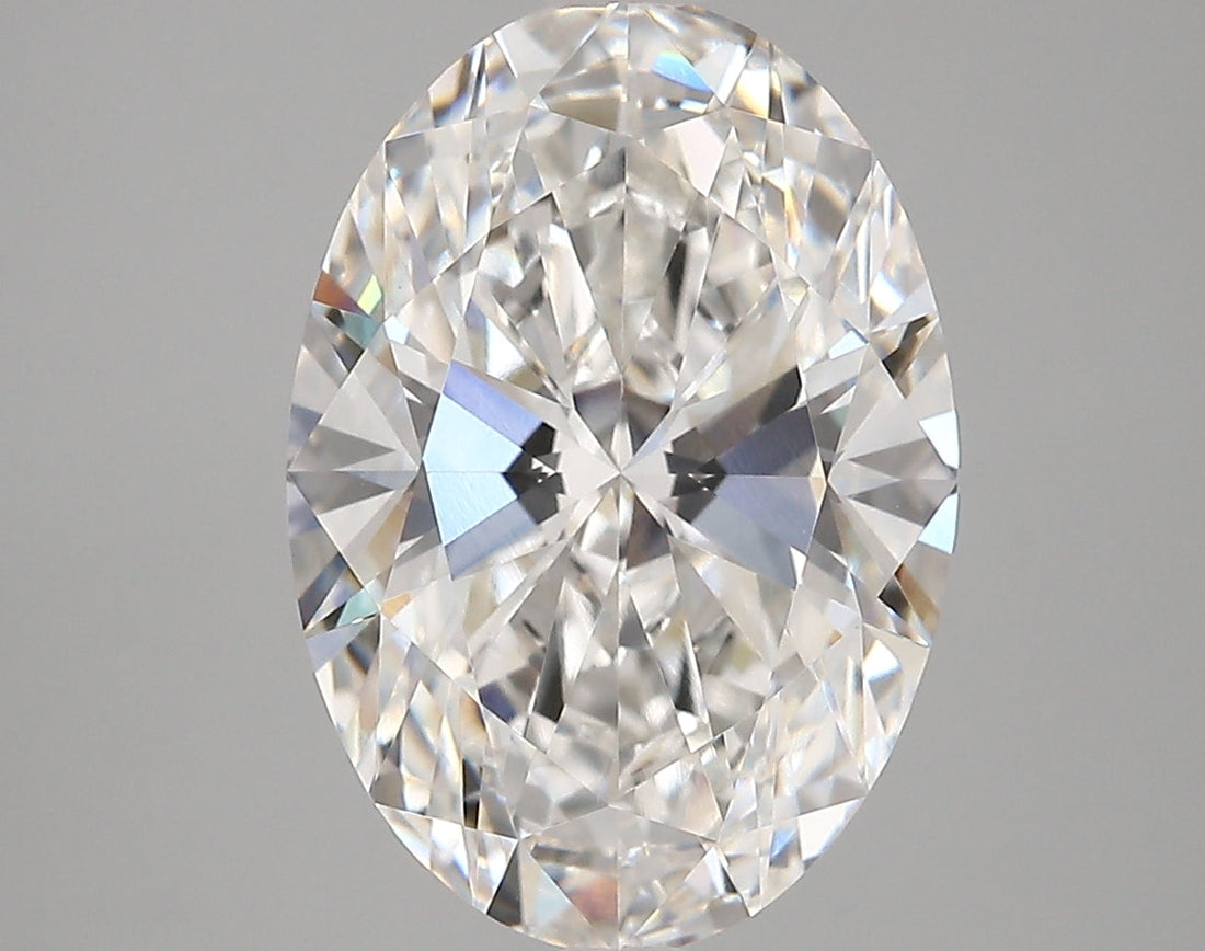 5.10 Carat Oval Shaped, Very Good Cut, F Color, VVS2 Clarity, IGI Certified Lab Grown Diamond